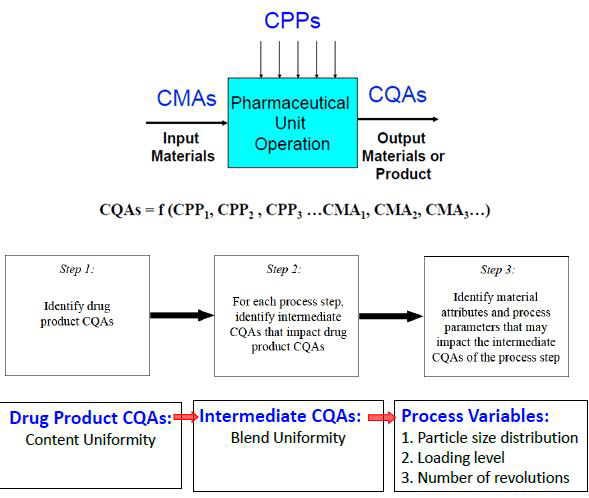CQA, CPP, CMA 상호 연관성 모식도