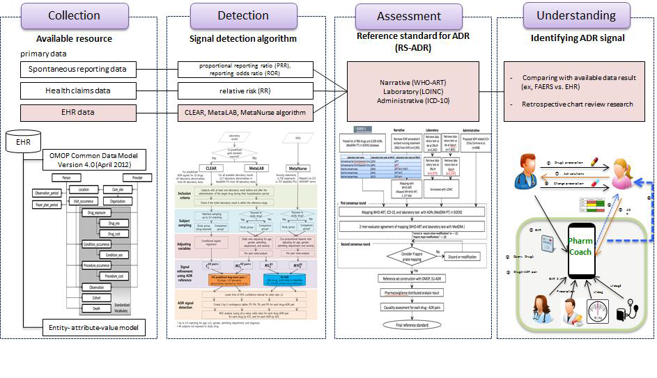 약물감시체계 구축의 4단계: Collection-Detection-Assessment-Understanding
