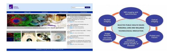 SBIC 홈페이지와 주요 기술 플랫폼