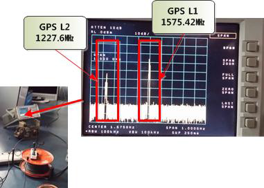 GPS 수신 레벨 확인