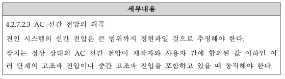 충전기 신뢰성 요구사항 관련 규격 정리 - KS C IEC 61287-1의 4.2.7.2.3항