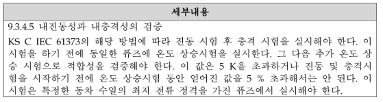 주회로 퓨즈 시험 관련 규격 정리 - KS C IEC 60077-5의 9.3.4.5항