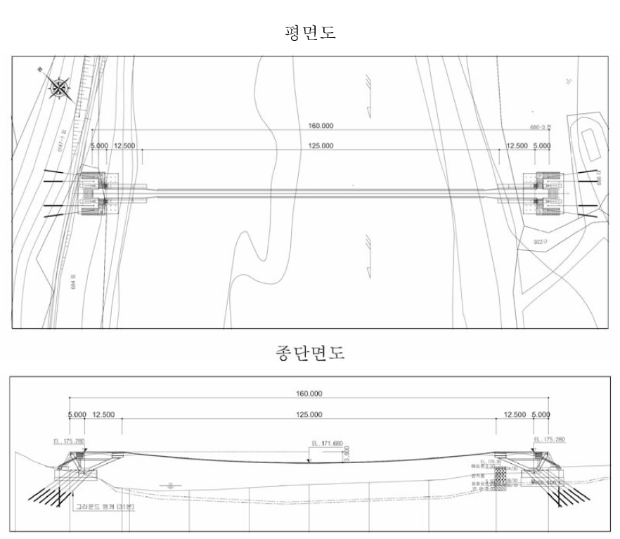 축소 모형 실험체의 일반도