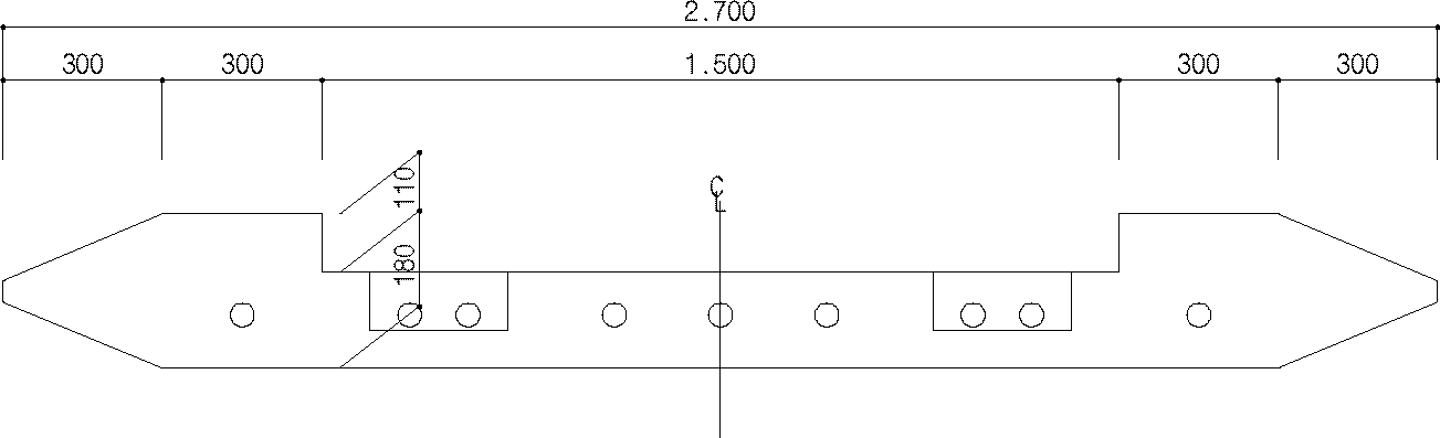 Cross-section of Deck