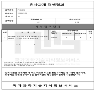 유사과제 검색결과(2014년)