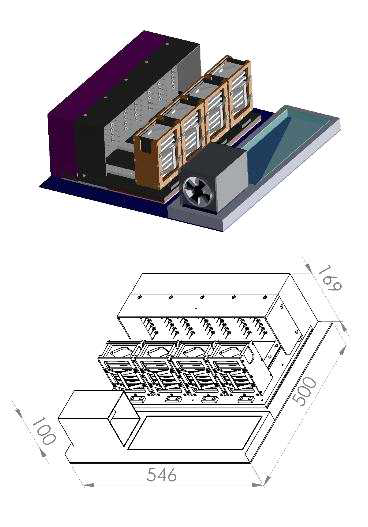 근세포배양 용기 3D 개념 설계도