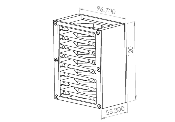 DCC 결합 Assembly 3D 예비 설계도