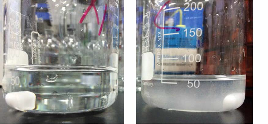 N-chlorocarbamoylethyl화 셀룰로오스 섬유의 내수성 평가