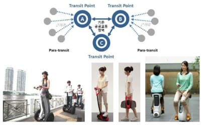 보조이동수단(Para-transit)으로서의 활용 가능성