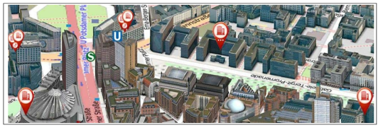 SmartMap Berlin 화면