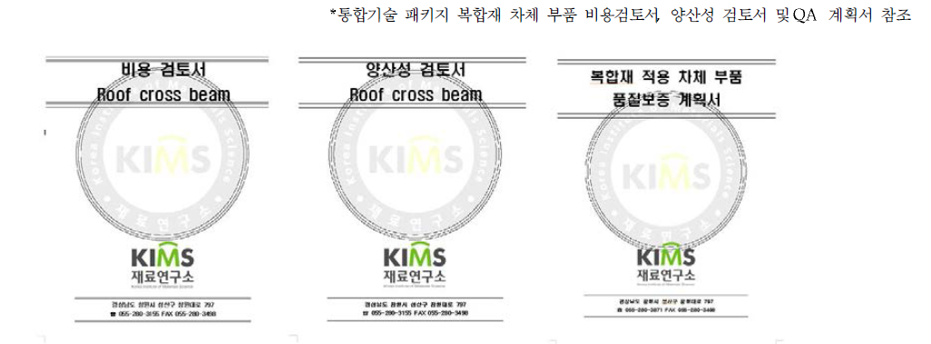 전주기 기술 체계의 구조 시험 계획서 및 보고서