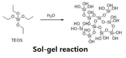 실리카의 졸-젤 반응
