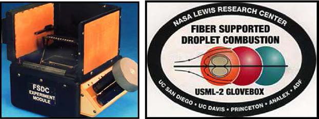 Experiment module and mission patch for FSDC-1