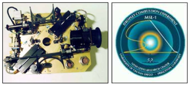 Microgravity experiments using a sounding rocket