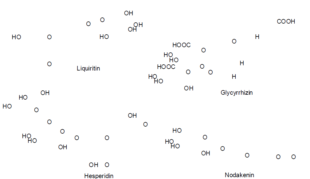 structures of marker compounds from KE-12