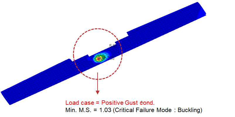 Static Analysis Results of Canard Skin