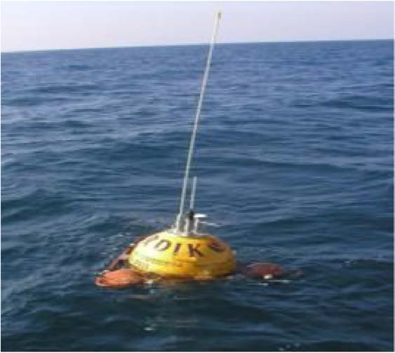 Set up of Waverider in the real ocean