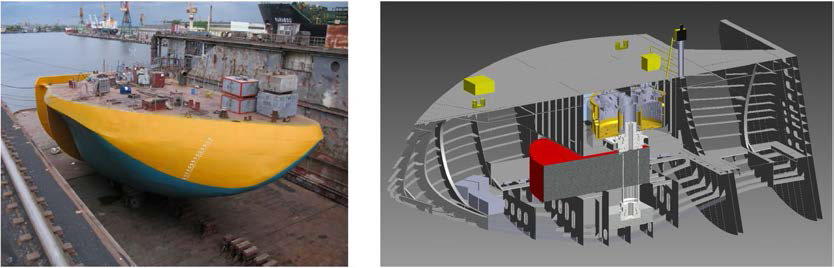 Verification model (left) and structural diagram (right) of Penguin