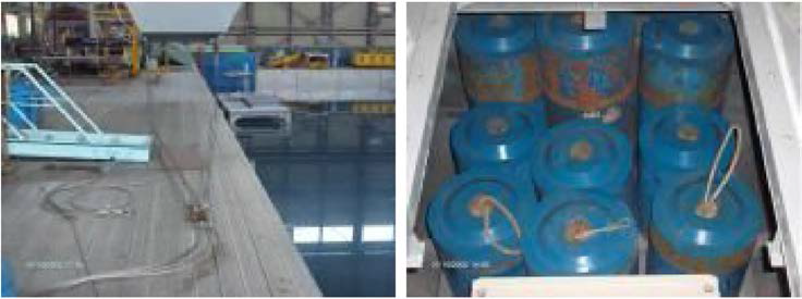 Mooring system & ballast weight for BBDB performance test