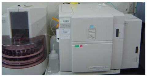 TOC analyzer (TOC-VCPH) in Hanyang University