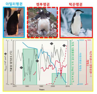 남극 해양생태계 변화양상.