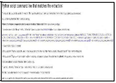 Python 스크립트를 통한 다운로드 화면