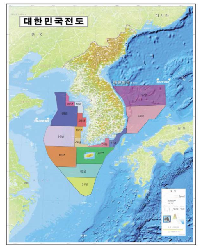 국가해양기본도 조사해역