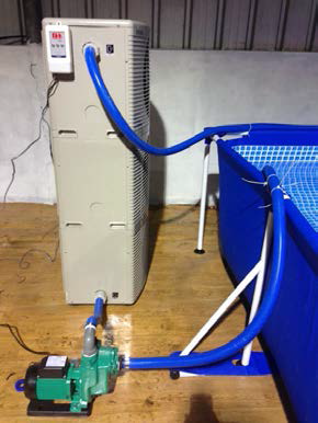 냉각기 및 수류펌프