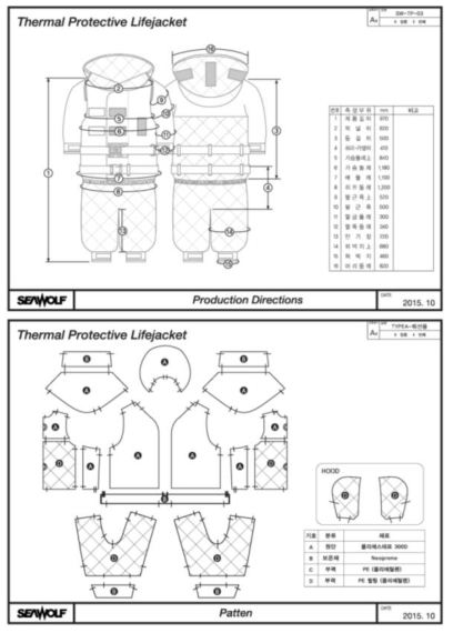 퇴선용 TP - 구명조끼 설계도서 (page 3-4)