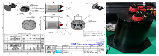 Pressure housing of new hydraulic motor controller