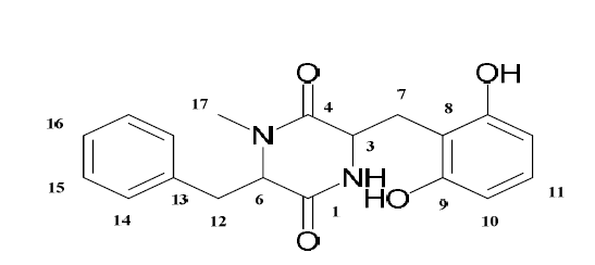 Structure of compound 115-1