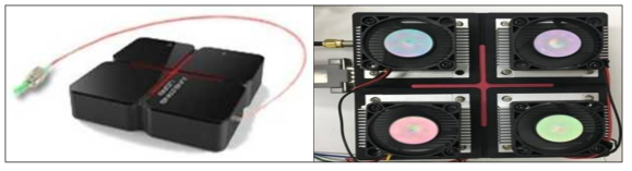 MoPA 광섬유 레이저 시제품 및 내부 사진