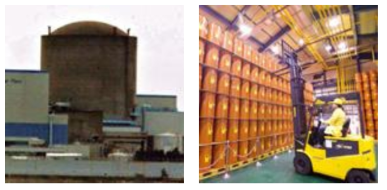 원자력 발전시설 및 폐기물 관리시설 활용