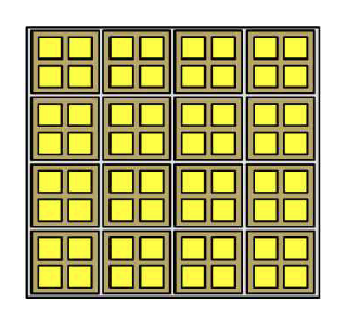 M'=64(N=2×2) 안테나 어레이