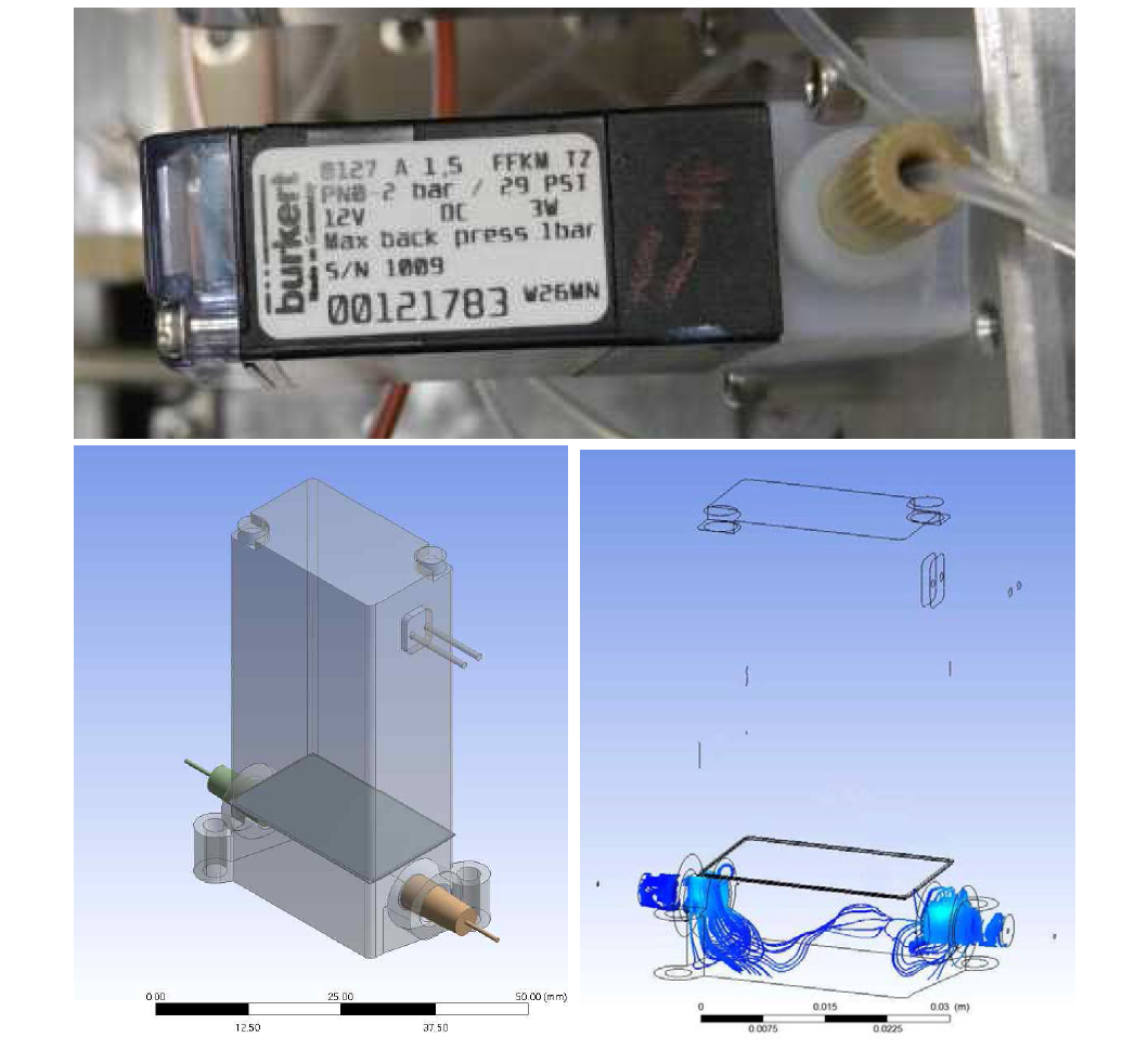 솔레노이드 밸브의 3차원 모델 및 유한 요소 해석