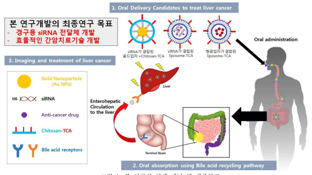 본 연구의 전체 개념 및 최종목표