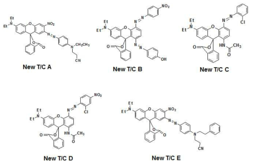 신규 구조의 Thermochromic dye target structure