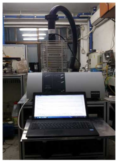 본 실험에 사용된 가스 분석용 Mass Spectrometer