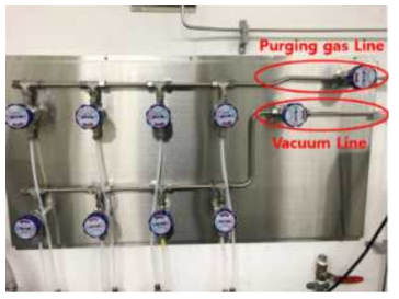 Gas Purging Panel