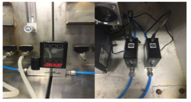 가스 기질 소모 측정을 위한 Feeding가스 측정 시스템