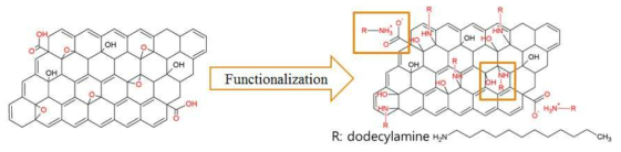 산화 그래핀의 기능화