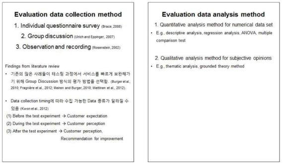 SIS 테스팅 평가 데이터 수집 방법 및 분석 방법