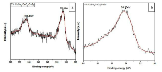 CuSe2의 XPS 결과