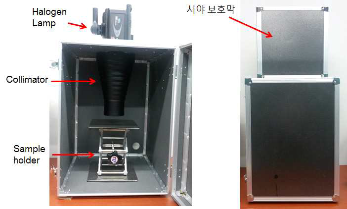 할로겐 램프 조사 장치