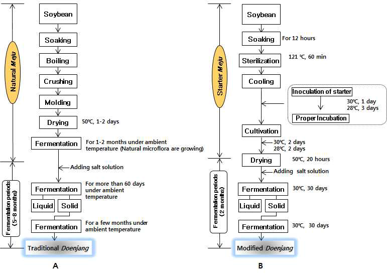 Preparation of Doenjang
