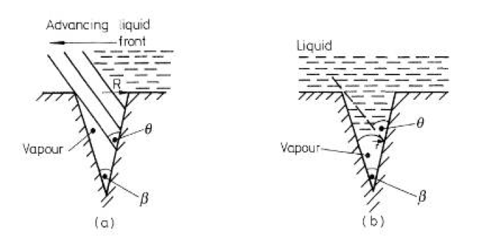 Vapor trapping model