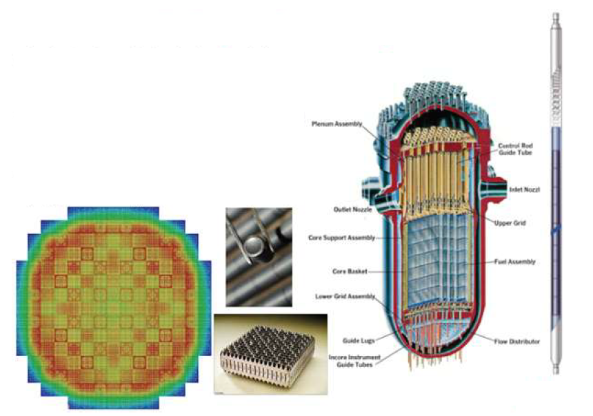 원자로 노심 구성도