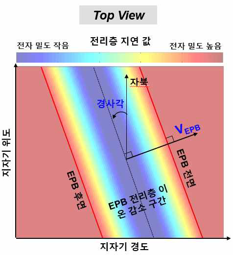 플라즈마 버블 모델 모식도(상면도)