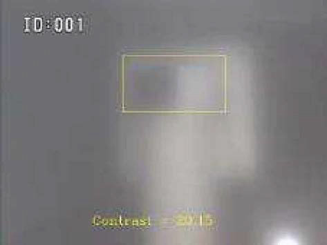 CCD 카메라의 표적 관측영상