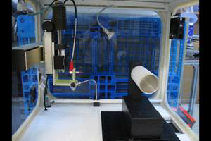 Electrospinning for producing of the carbon materials from the PAN.